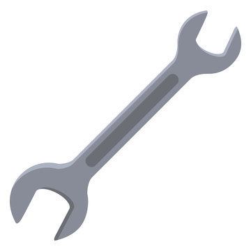 Vector Color Icon - Wrench Mechanical Tool