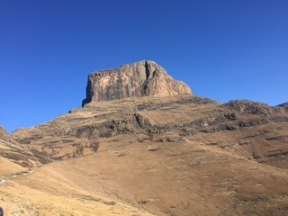 Mountain @Tugela falls hiking