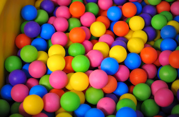 Fototapeta na wymiar Beautiful background of multi-colored balls 