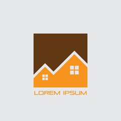 roof home building logo company