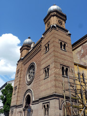 Fassade der Synagoge in Temeschburg Timisoara Timișoara Temeswar Temesvár in Rumänien