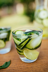 Infused Detox Water With Cucumber