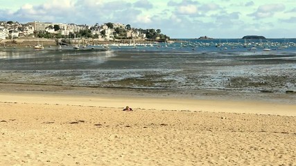 Estuaire de la Rance entre Dinard et Saint-Malo