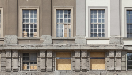 Fenster, ehemaliges Haupttegrafenamt Berlin-Mitte