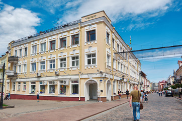 Obraz premium street in Grodno, Belarus