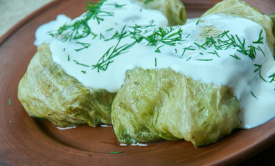 Stuffed cabbage Lithuania