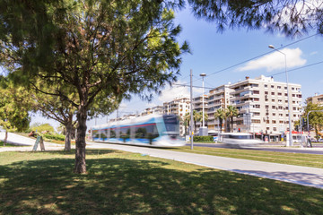 Obraz premium We must use public transport