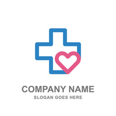 Cross Medical Healthcare Pharmacy Logo Vector Business Icon Template  - 165815734