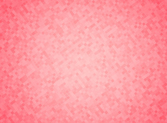 Pink color mosaic background