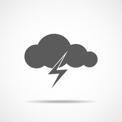 Storm icon .Vector illustration.