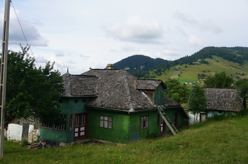 Fototapeta na wymiar paysage Transylvanie