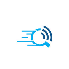 magnifier wifi logo