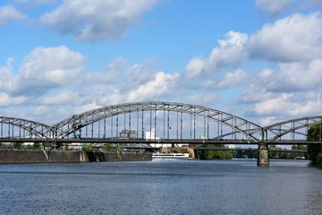 Deutschherrn Brücke Frankfurt am Main - Germany