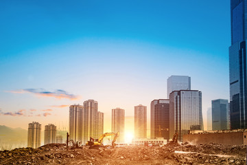 Fototapeta premium construction site