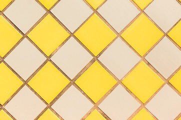 Tiles Wall Yellow Grey