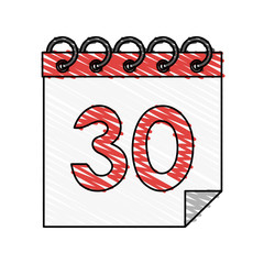 calendar vector illustration