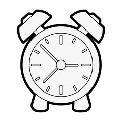 alarm clock vector illustration