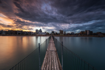 Obraz premium Sunset in jesolo