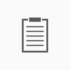 clipboard icon