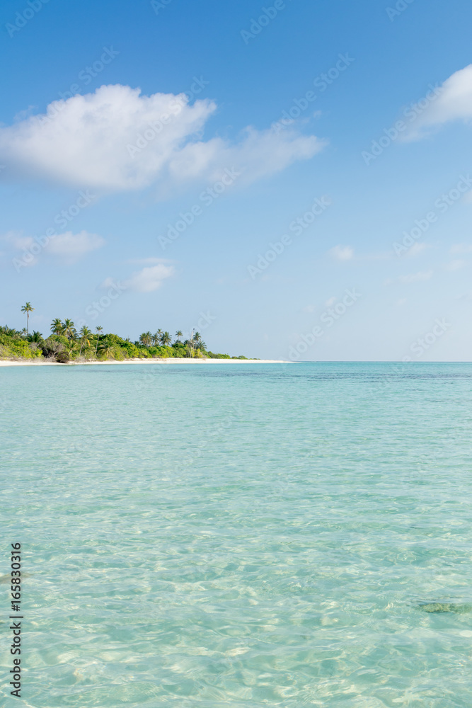 Wall mural Tropical Sandy Beach