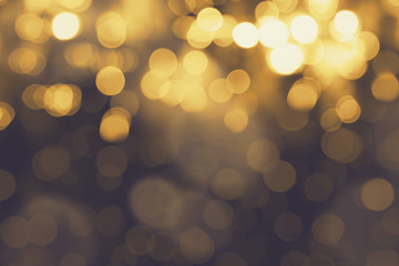 Abstract background. Bronze gold-colored blur. Circle blur