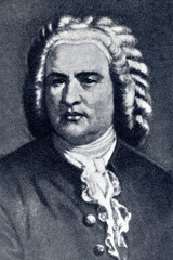 Johann Sebastian Bach (1685-1750), german composer and organist