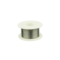 Soldering wire isolated on white
