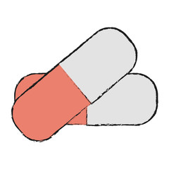 pills vector illustration
