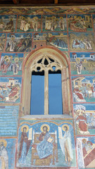 Voronet und Humorului Kloster in Bukovina und Rumänien