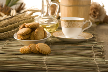 Jeera Coolies or Salty Cumin Seed Biscuits