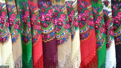 traditionelle Textilien in Rumänien