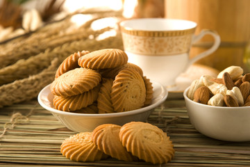 Jeera Coolies or Salty Cumin Seed Biscuits