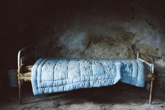 Room of an abandoned house