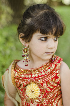 A irl Child on Eid Day