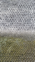 Dach einer Holzkirche in Rum&auml;nien Maramures