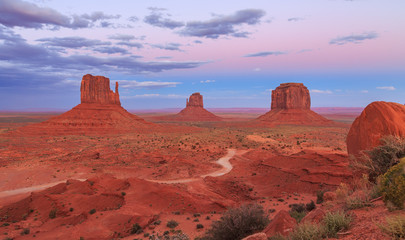Obraz na płótnie Canvas Navajo Tribal Park Monument Valley
