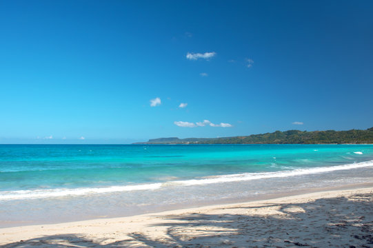 Perfect caribbean beach