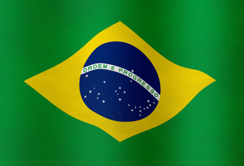 Fototapeta premium Brazilian Flag