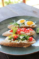 Hearty sandwiches