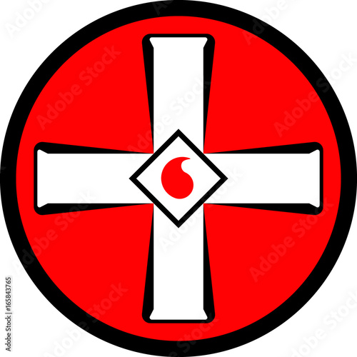 "Emblem of the Ku Klux Klan. Vector" Stock image and royaltyfree vector files on