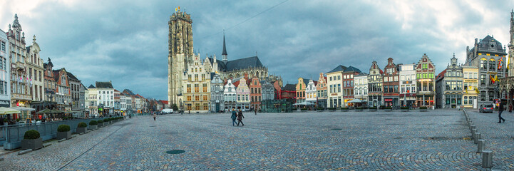 View of the Grote Markt, Mechelen