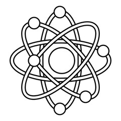 atom scheme molecule particle science school