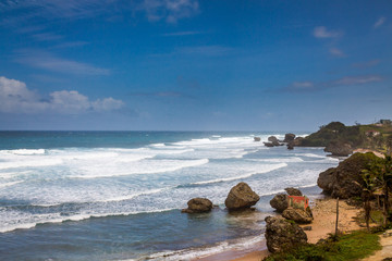 Bathsheba Rock, View to the Beach and Natural Park