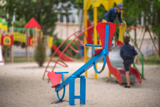 Playground for small children, recreational facilities