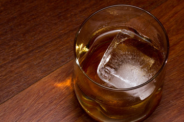 scotch served on the rocks
