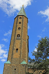 Goslar: Westwerk der  Marktkirche (12. Jh., Niedersachsen)