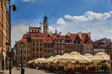 City of Warsaw, Old Town, Poland