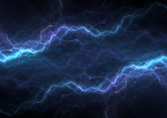 Lightning and plasma energy background
