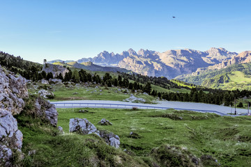 Fototapeta na wymiar Italien - Südtirol - Trentino- Canazei