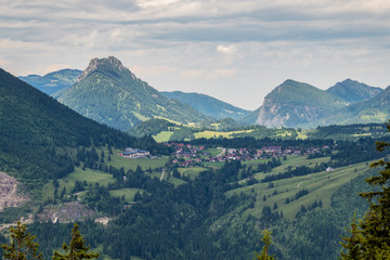 Fototapeta premium Allgäu - Bad Hindelang